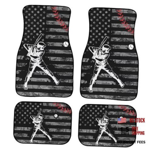 Baseball print non slip - baseball, car
