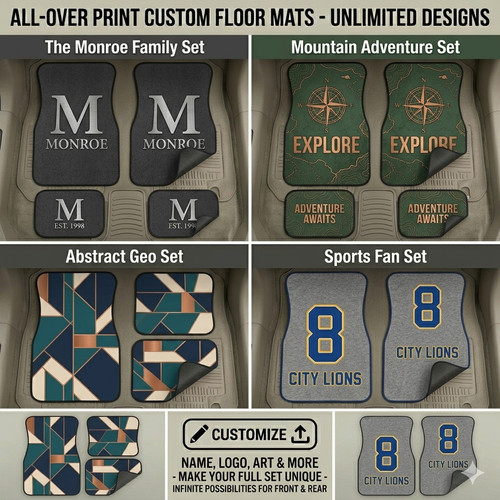Custom car floor mats - floor,